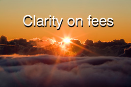 Clarity on fees